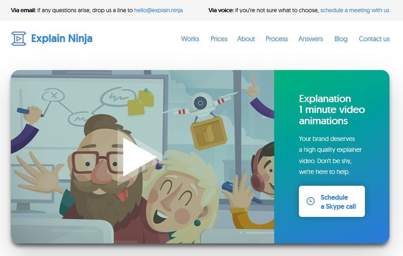 Blog Development for "Explain.ninja" screenshot 1